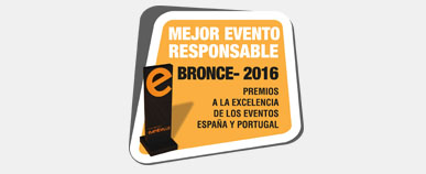 Premio bronce Eventoplus al Mejor Evento Responsable 2016